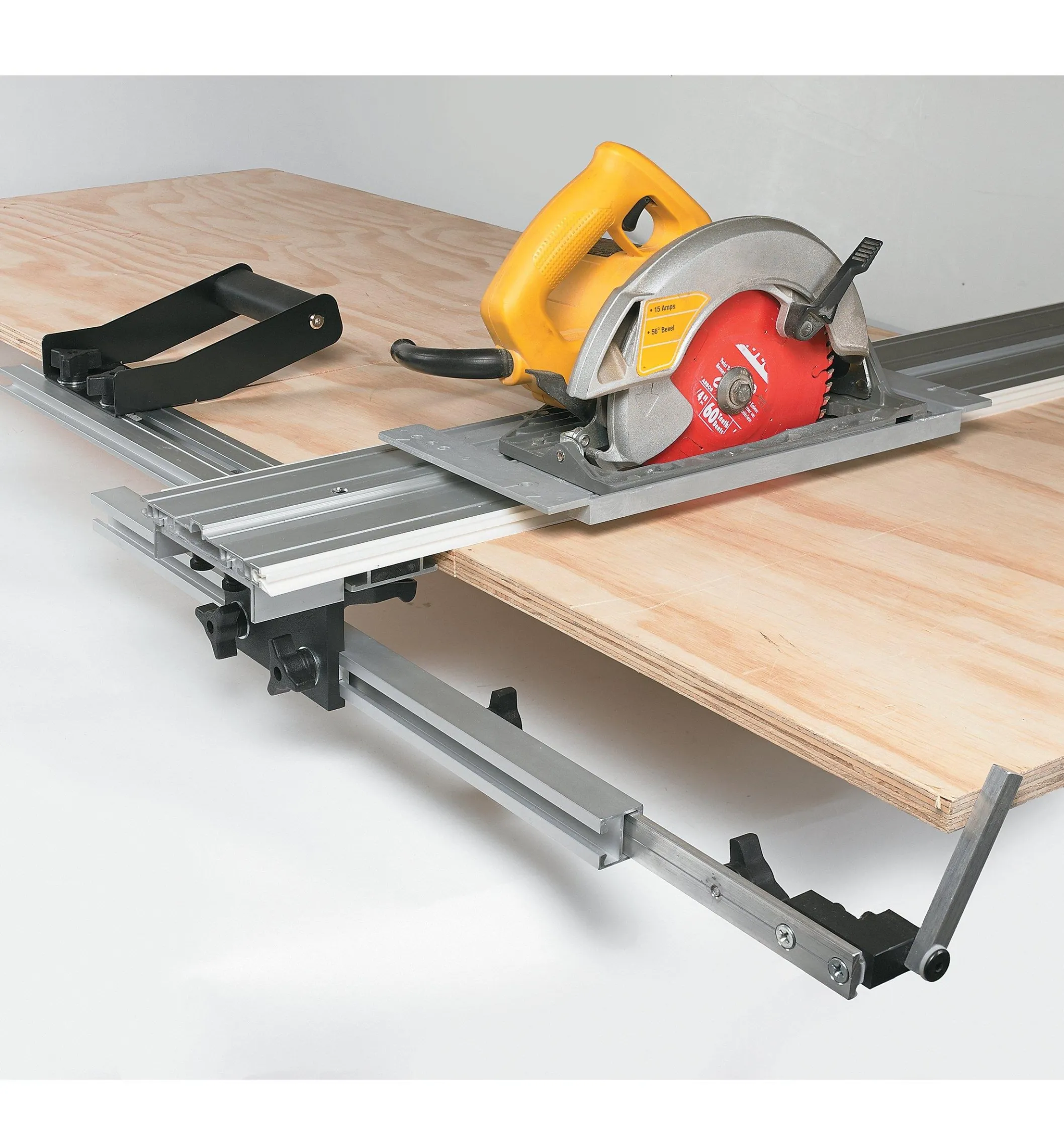 EZ Smart 54” Track Saw System, Fence & Repeater Stop Set