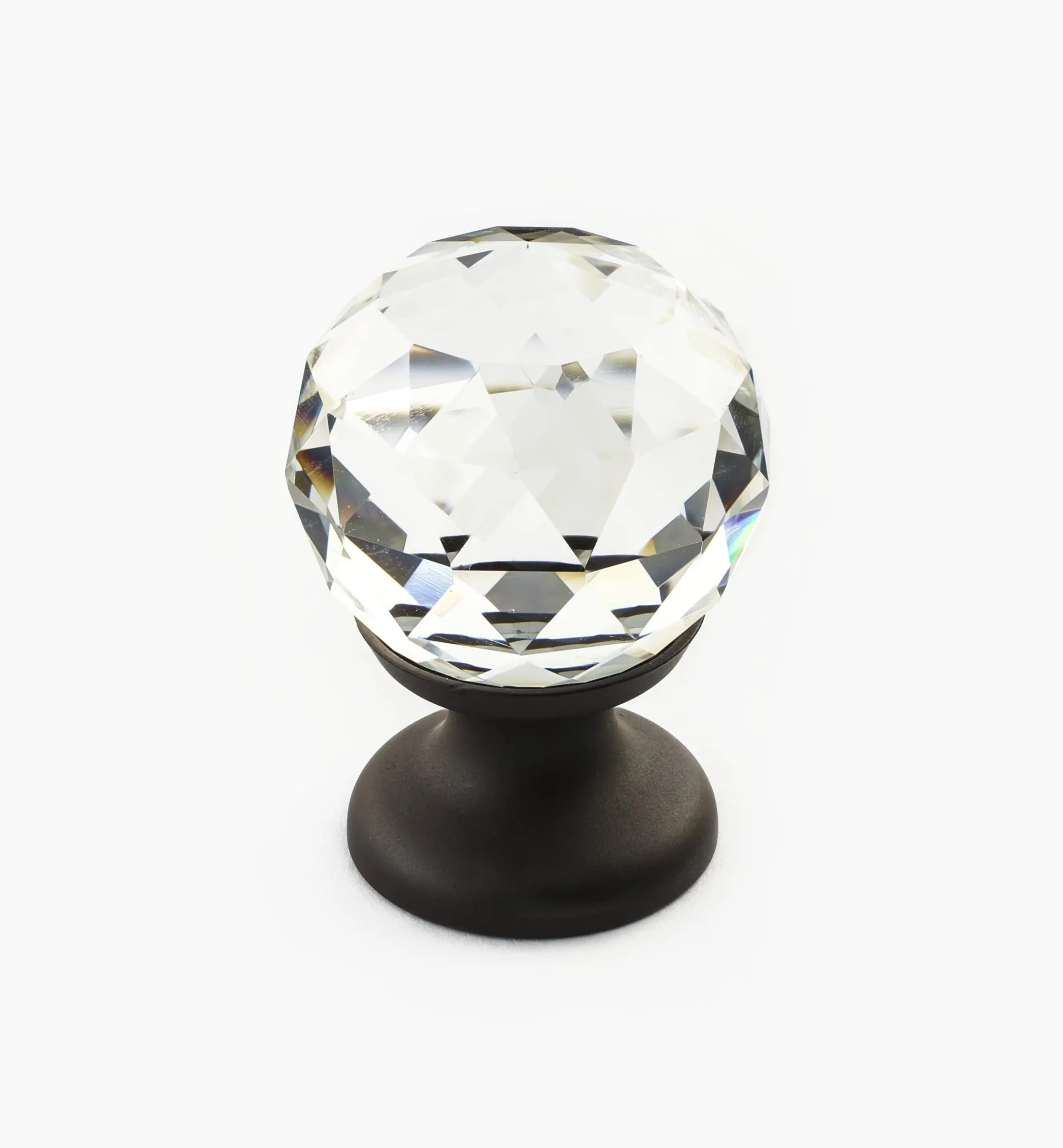 Faceted Glass Knobs
