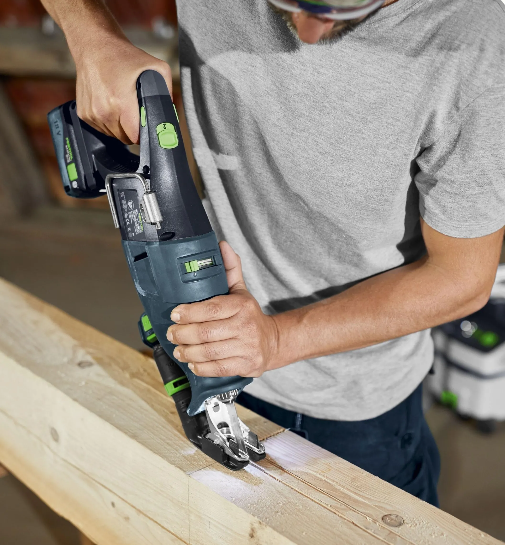 Festool Cordless Reciprocating Saw RSC 18 EB