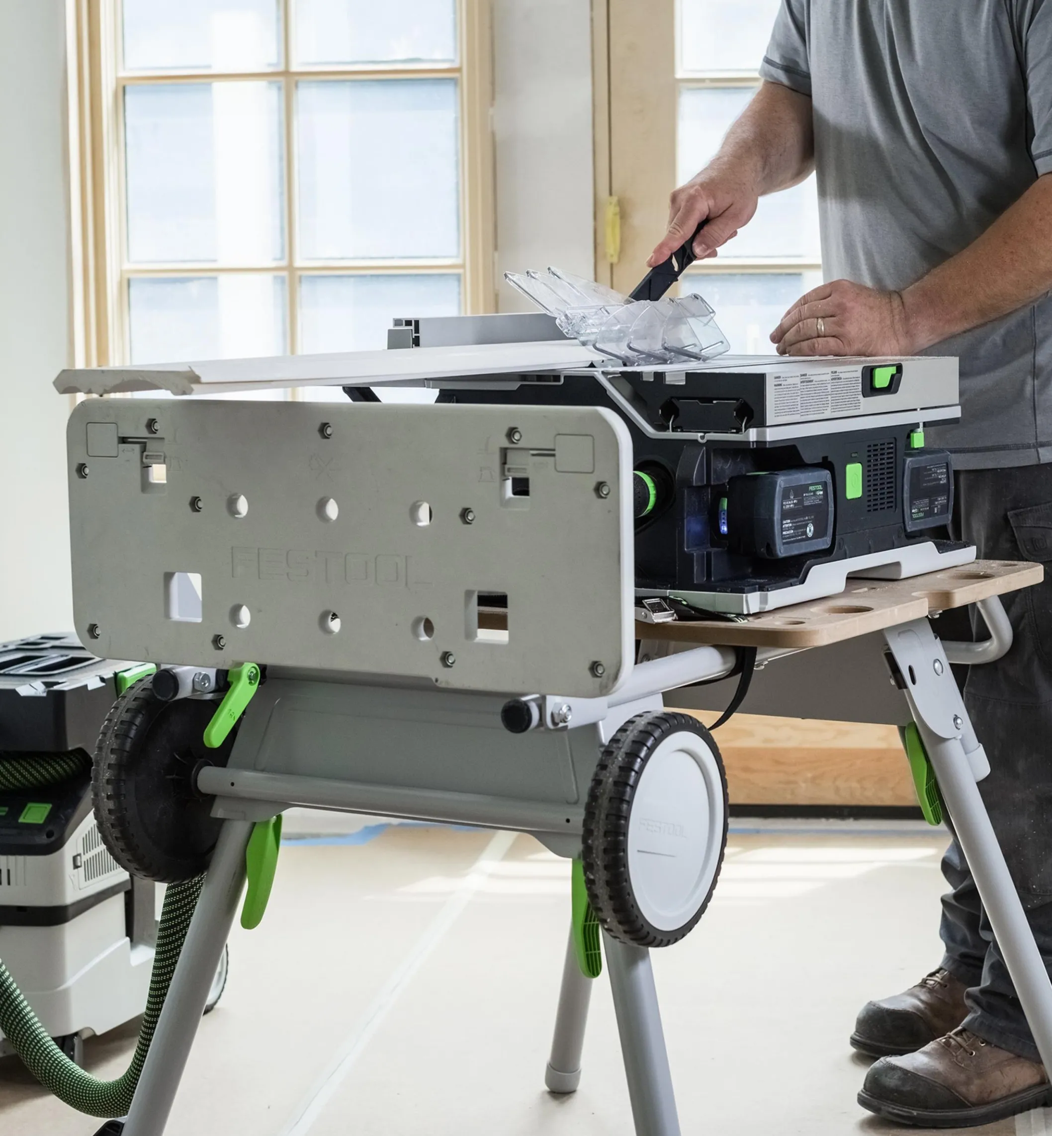 Festool Cordless Table Saw CSC SYS 50