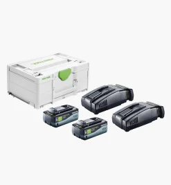 Festool Energy Set SYS 18V 2×8,0/2×SCA16
