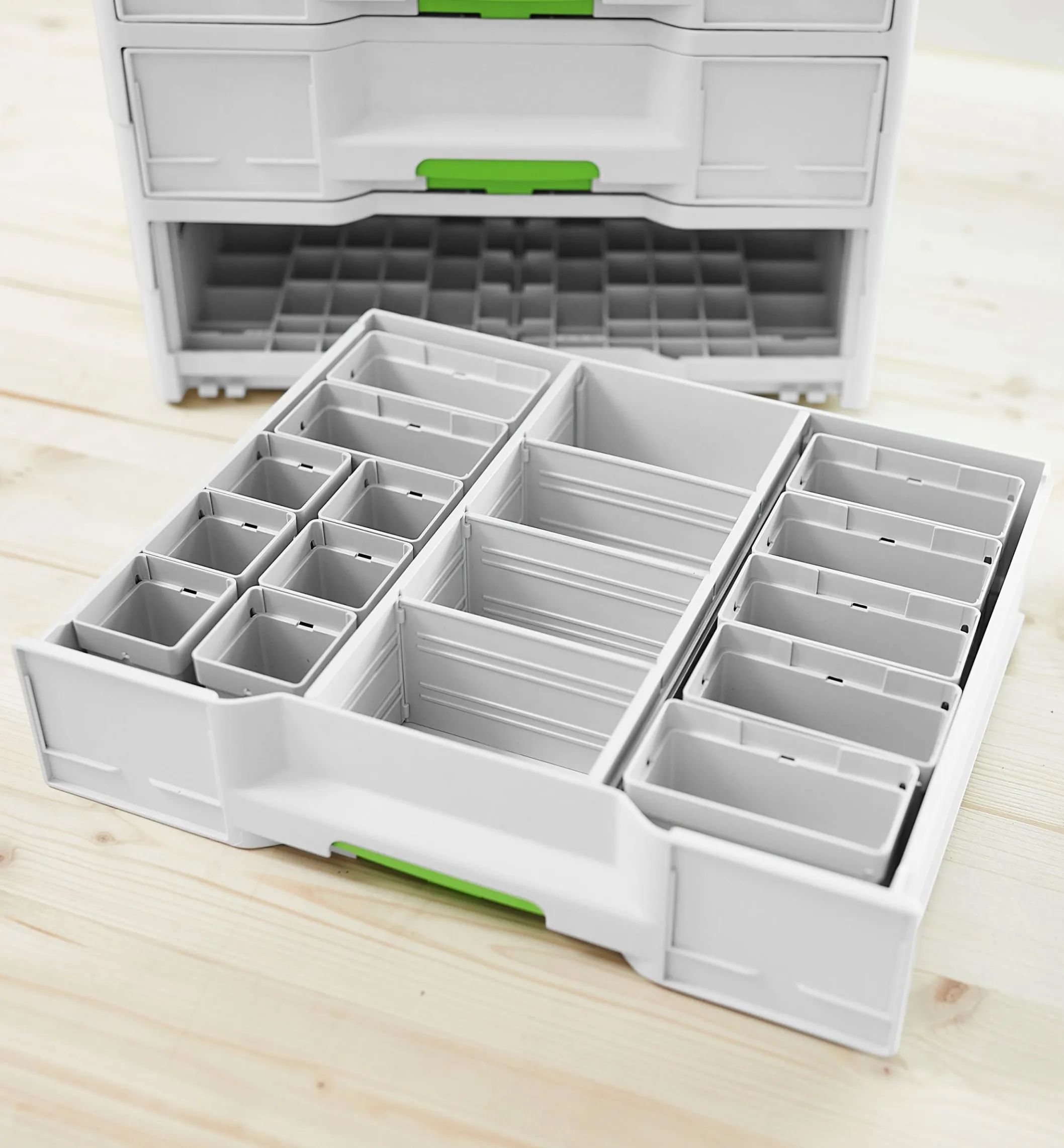 Festool Plastic Container Set 50 × 50/50 × 100 × 68