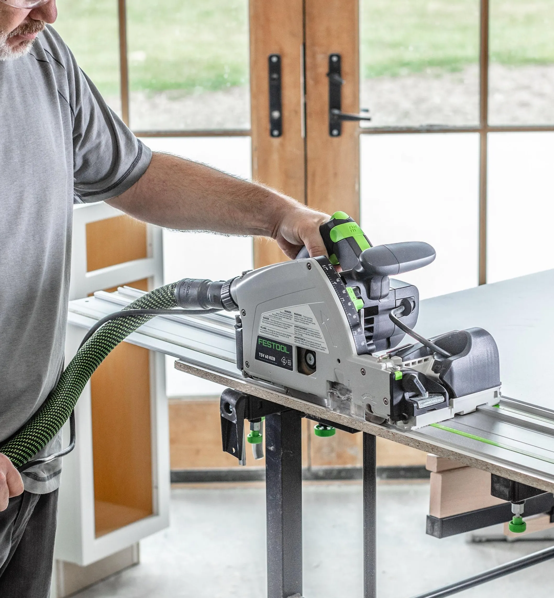Festool Plunge-Cut Saw With Scoring Function TSV 60 K