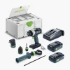 Festool TPC 18/4 I Quadrive Cordless Drill Set