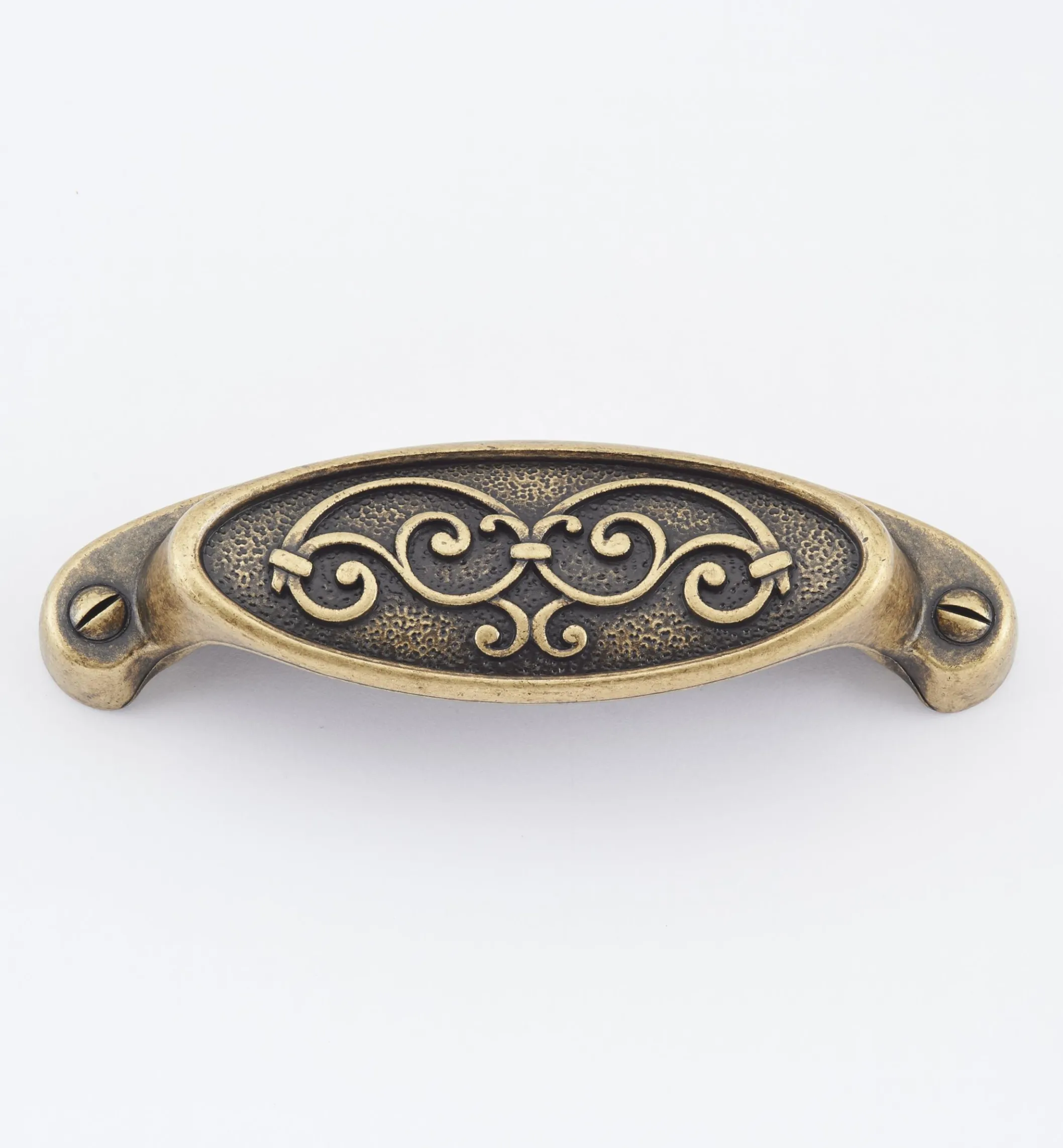 Filigree Oval Shell Pulls