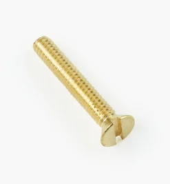 Flat-Head Slot Brass Machine Screws