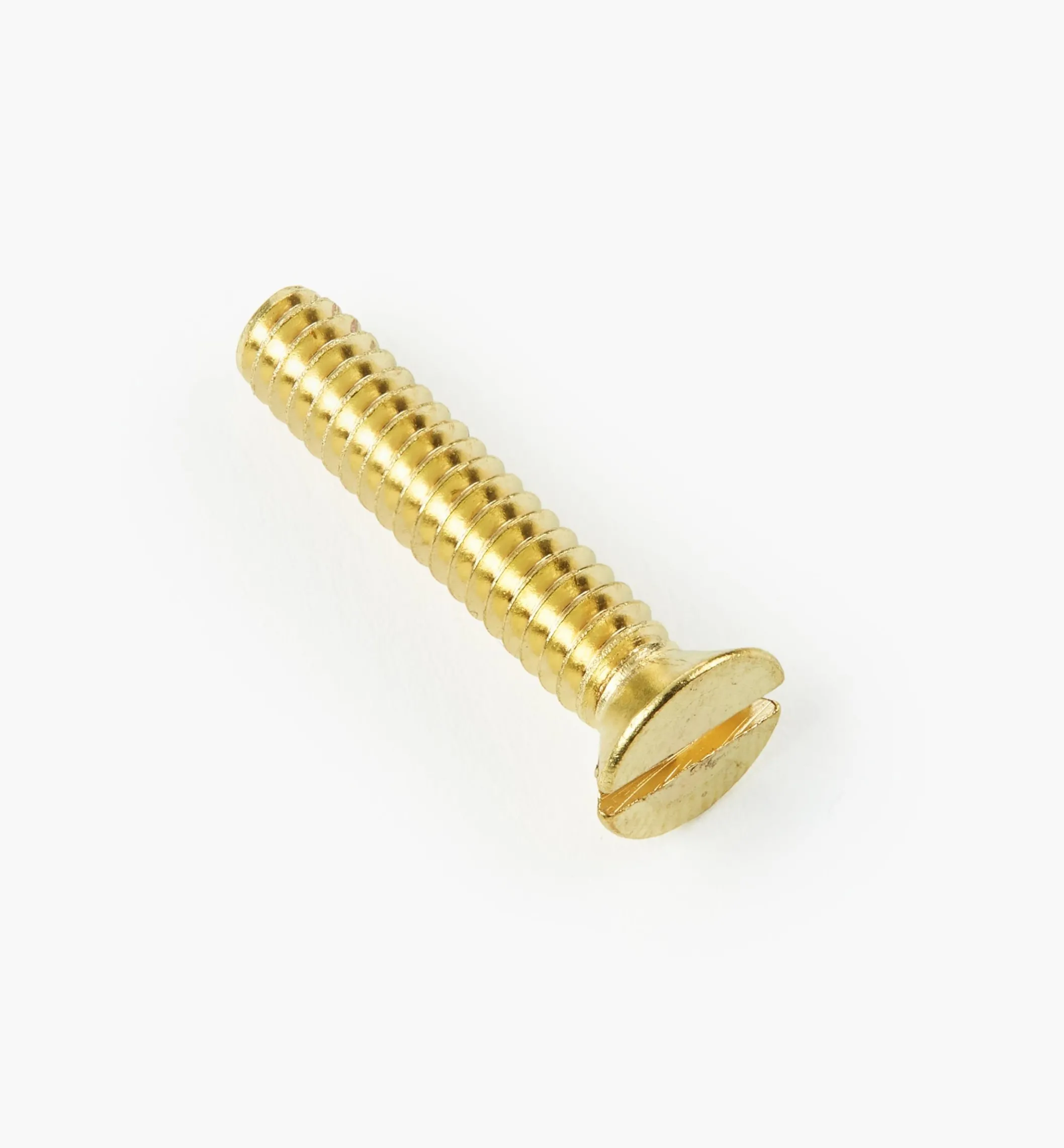 Flat-Head Slot Brass Machine Screws