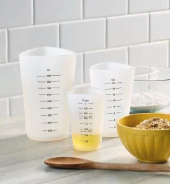 Flexible Silicone Measuring Cups