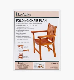 Folding Chair Plan