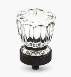 French-Style Glass Knob