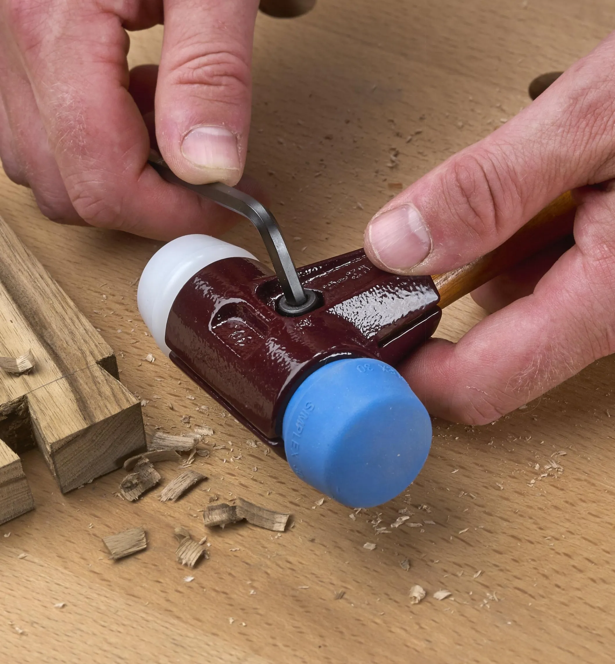 Halder Simplex Replaceable-Face Mallet