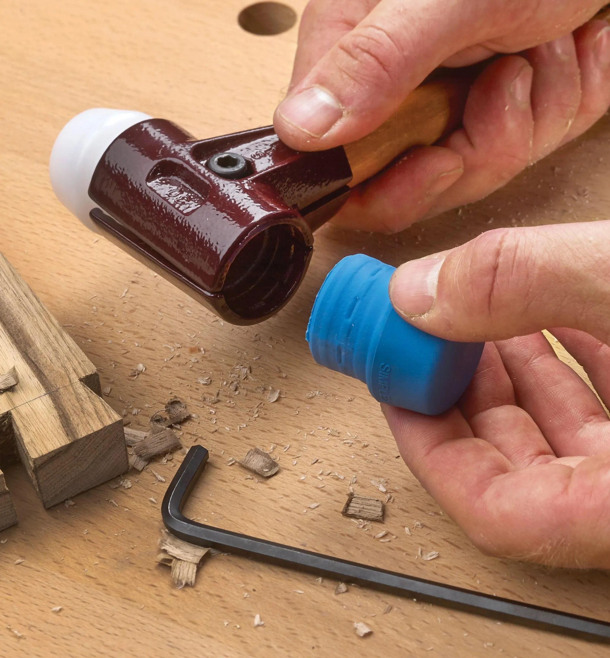 Halder Simplex Replaceable-Face Mallet