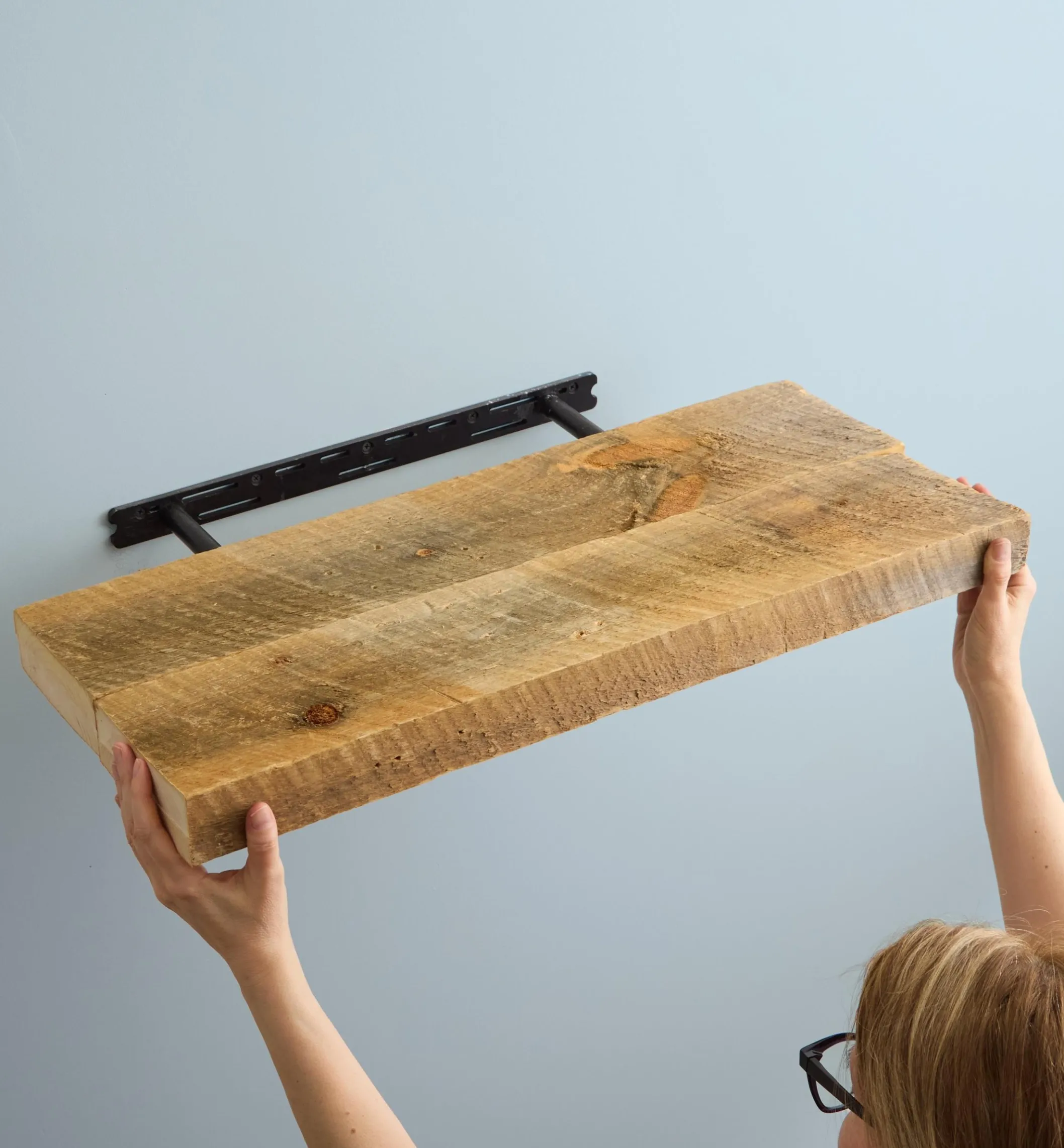 Heavy-Duty Floating Shelf & Mantel Brackets