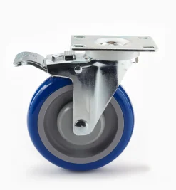 Heavy-Duty Polyurethane Swivel Locking Casters