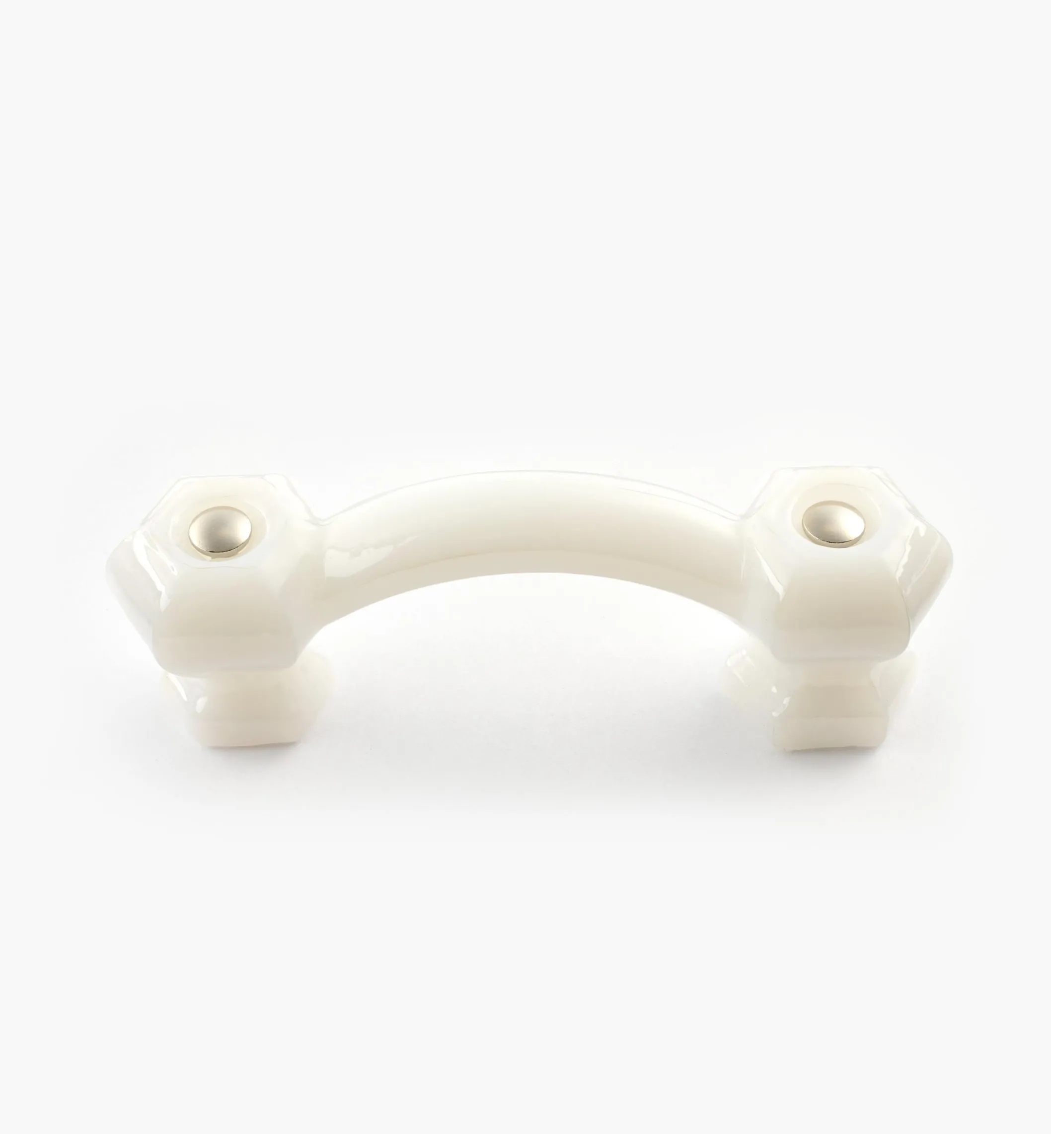 Hexagonal Glass Pull