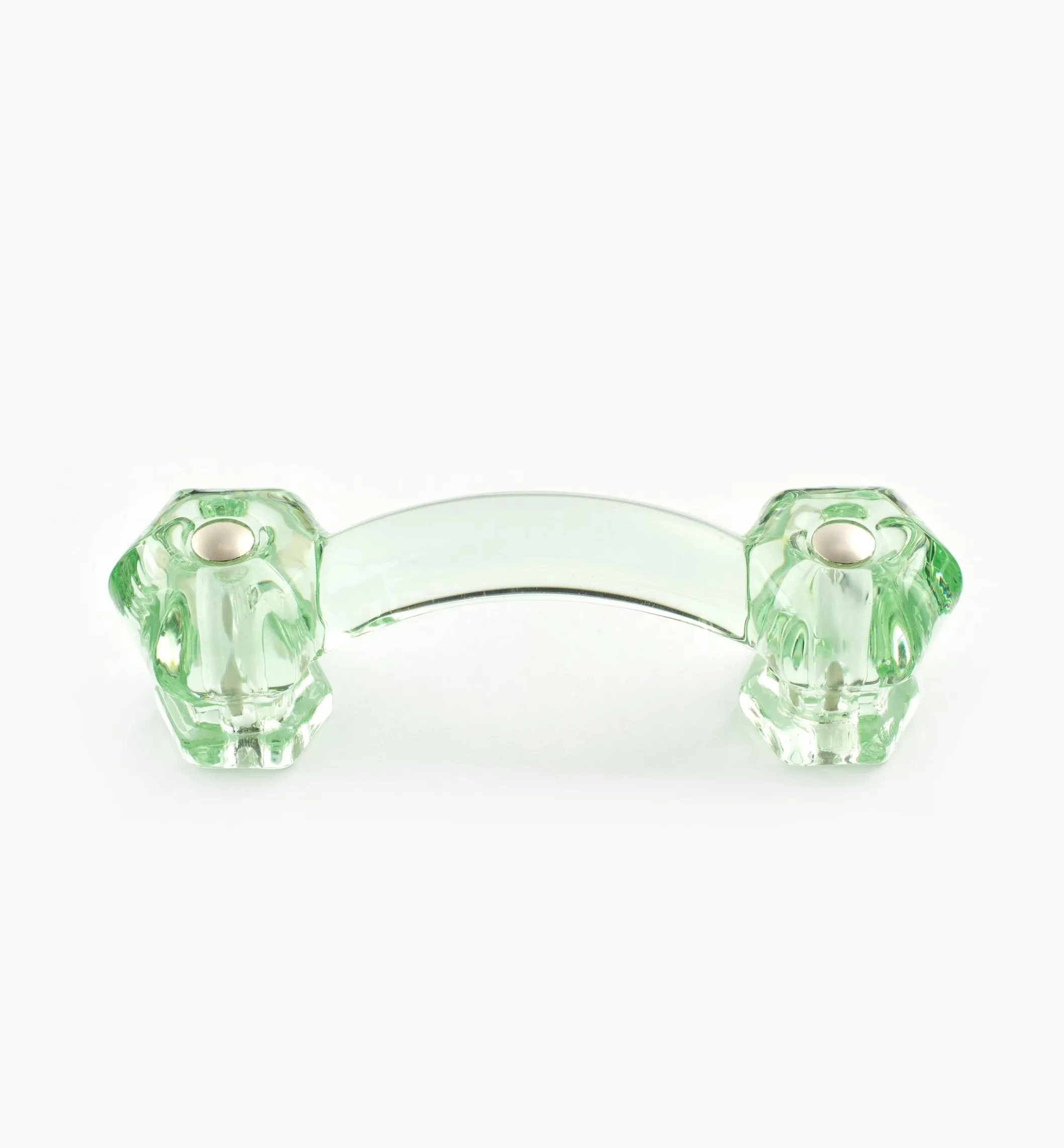 Hexagonal Glass Pull