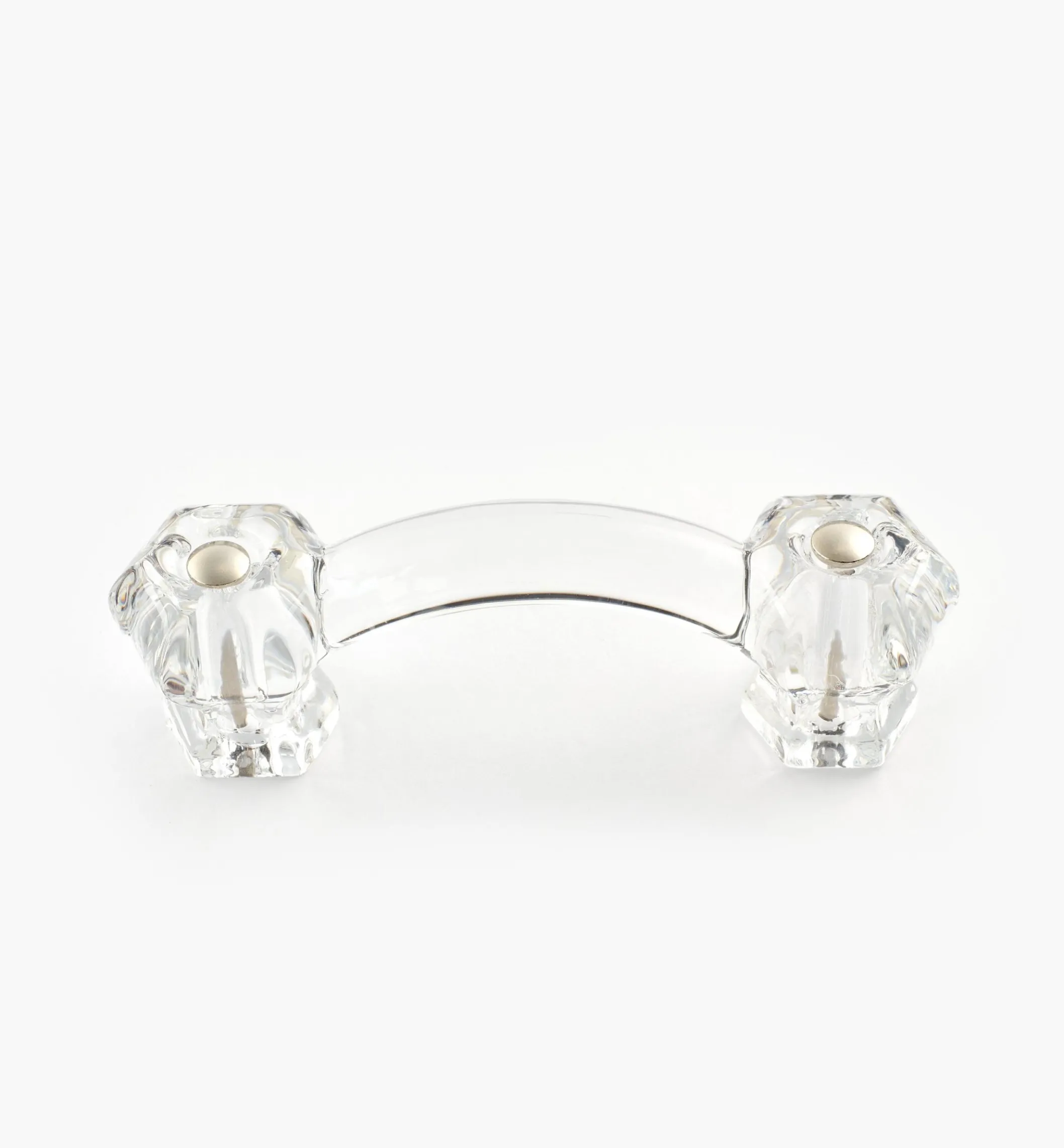 Hexagonal Glass Pull