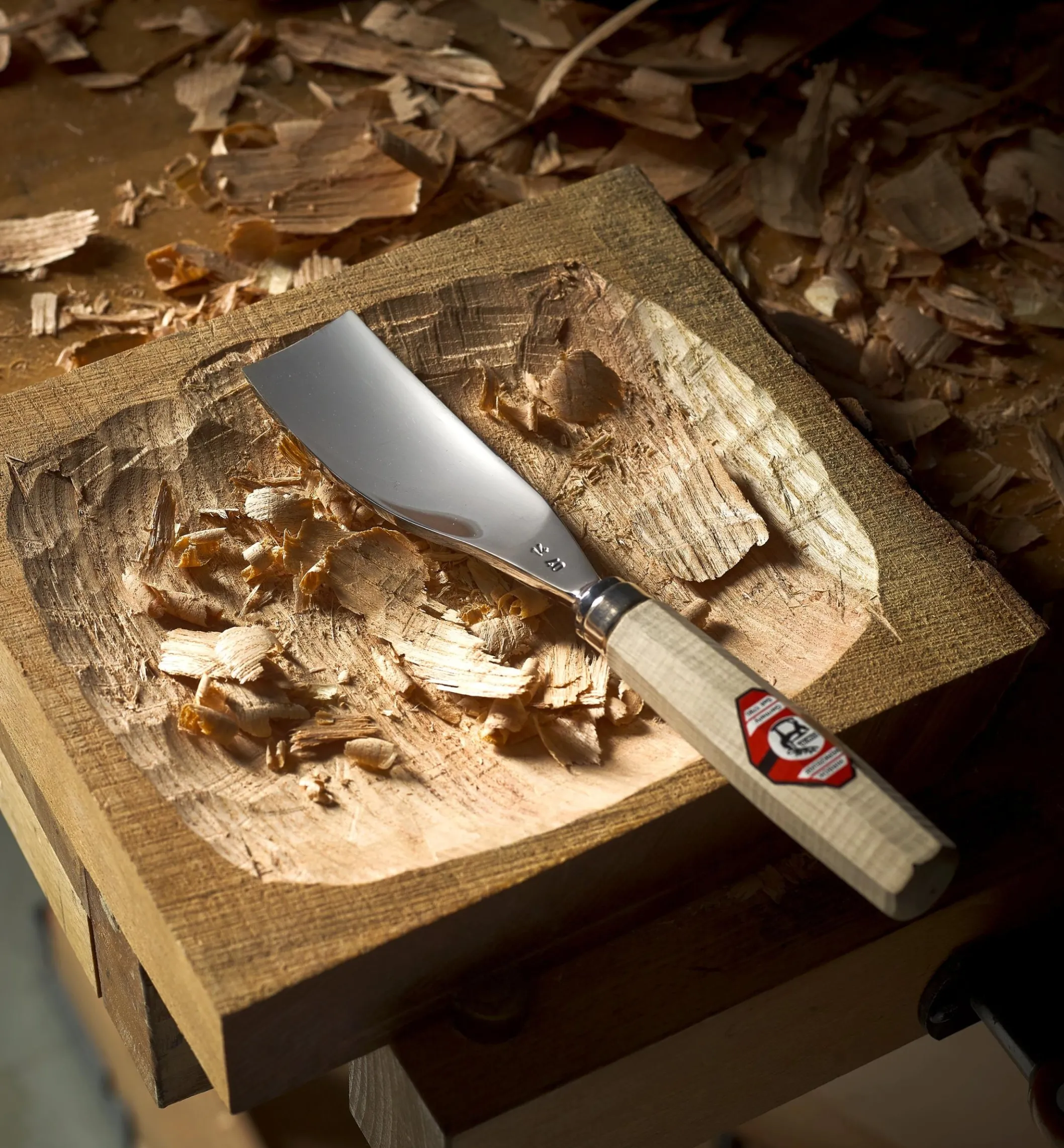 Hirsch Large #5 Bent Gouge