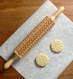 Holiday Sweater Embossing Rolling Pin
