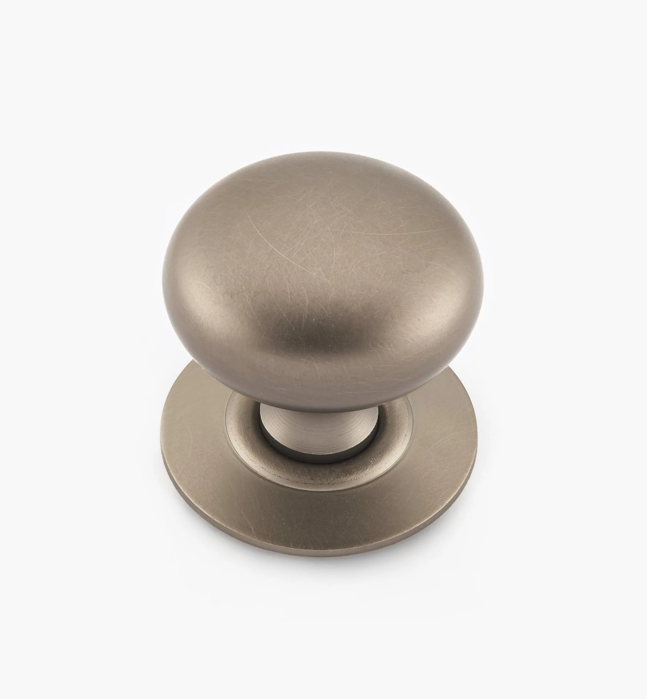 Hollow Brass Knobs With Escutcheons