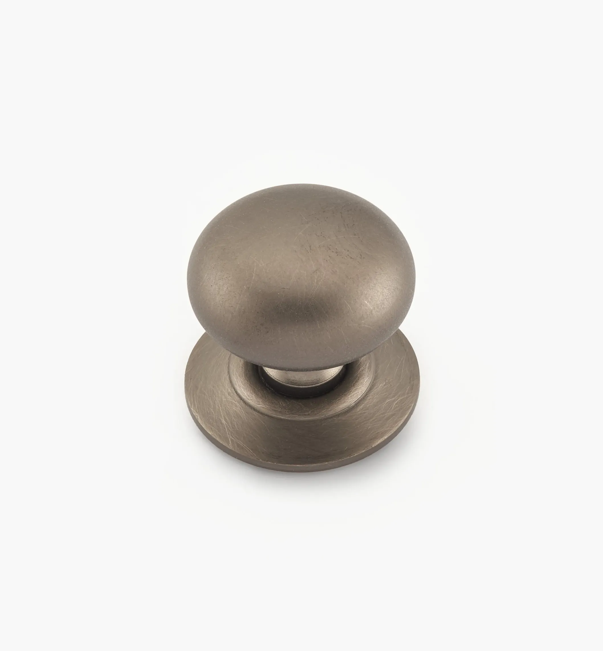 Hollow Brass Knobs With Escutcheons