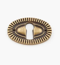 Horizontal Cast Ribbon Escutcheons