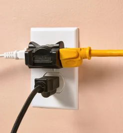 Hug-A-Plug Low-Profile Plug Adapter