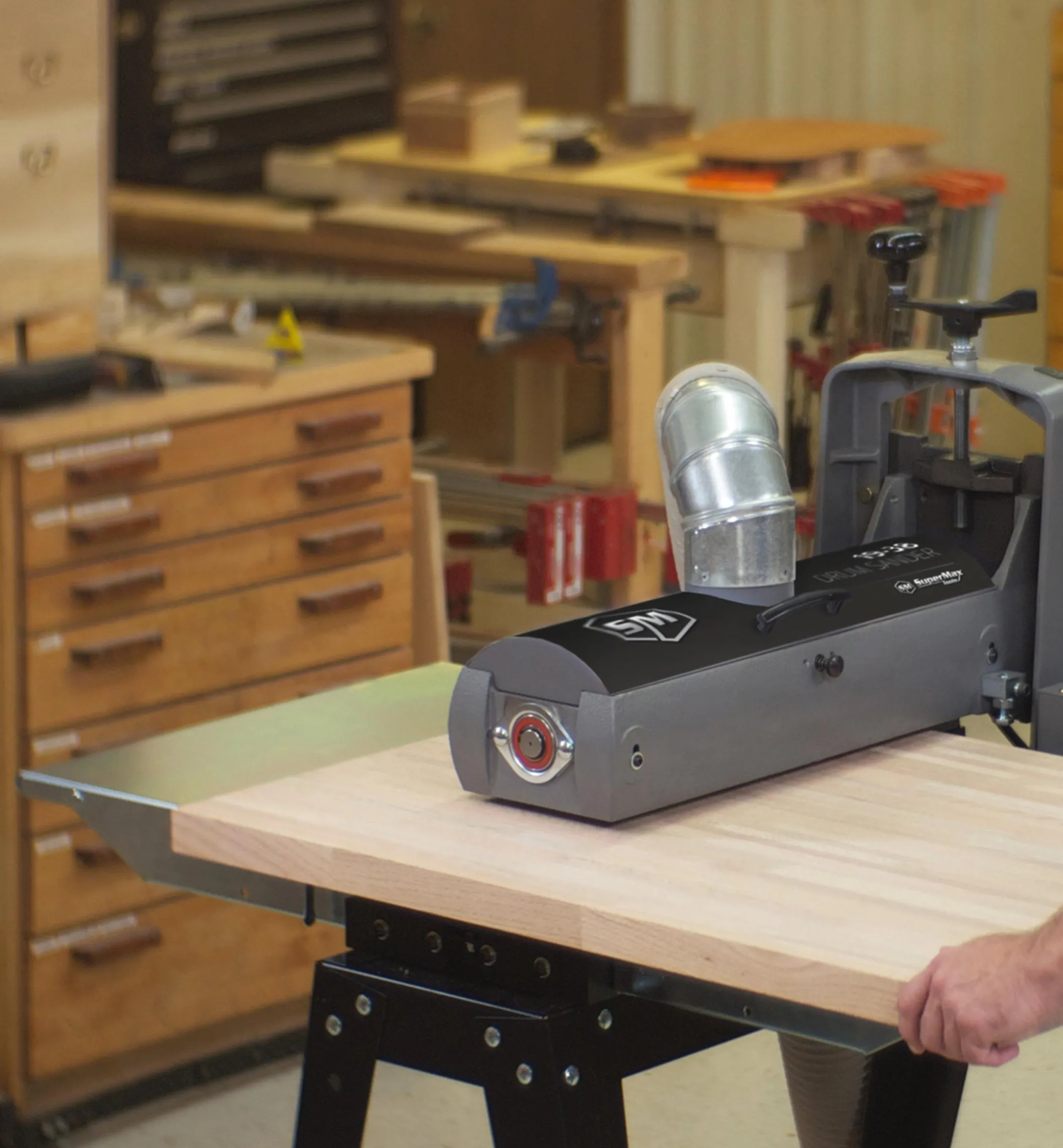 Infeed/Outfeed Tables For Laguna 19-38 Drum Sander