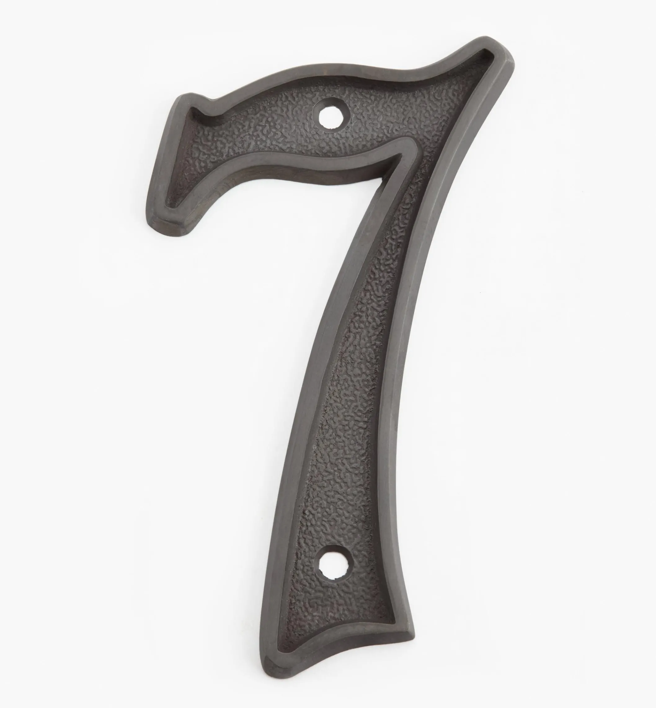 Italic Cast Brass House Numbers