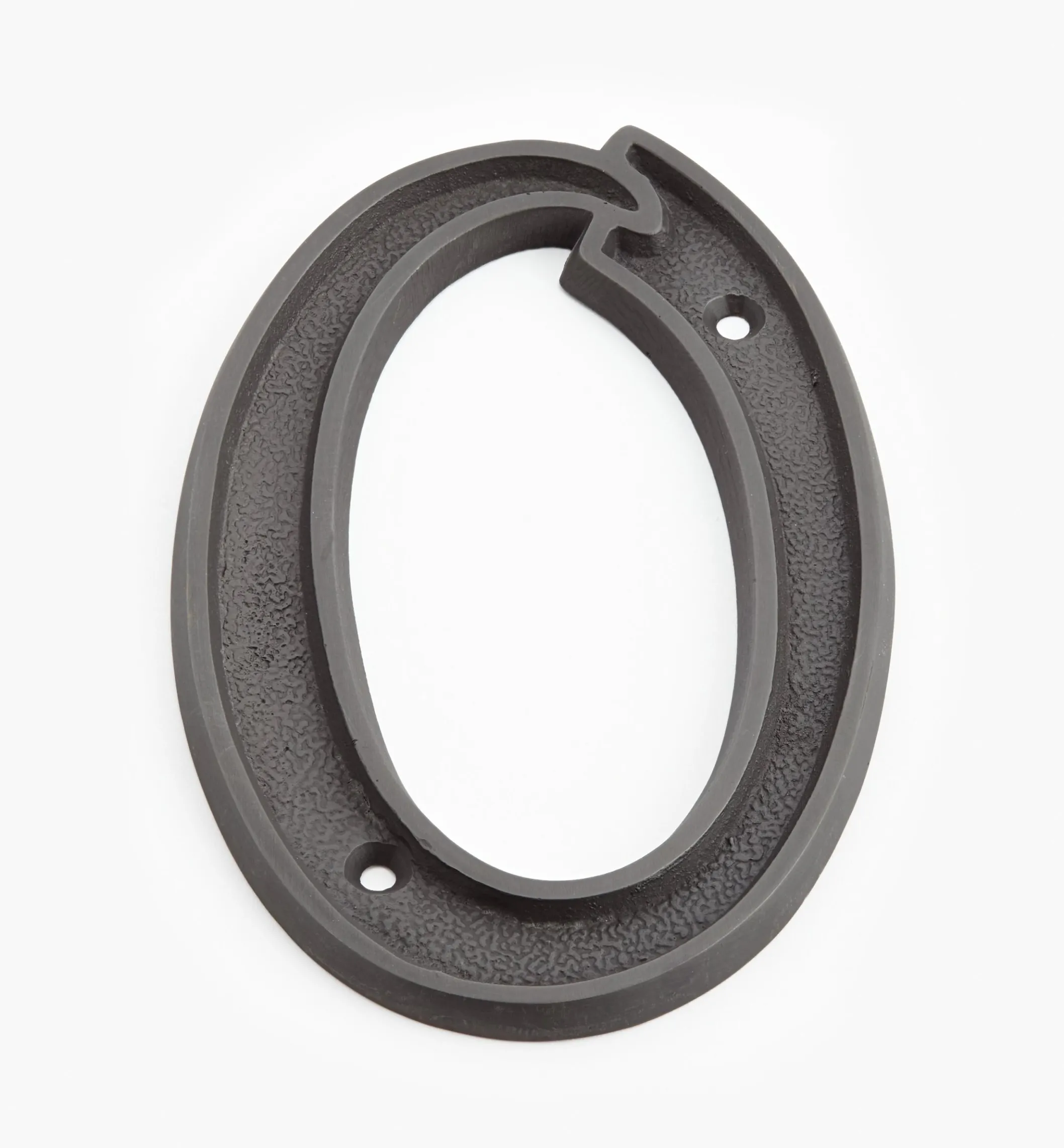 Italic Cast Brass House Numbers