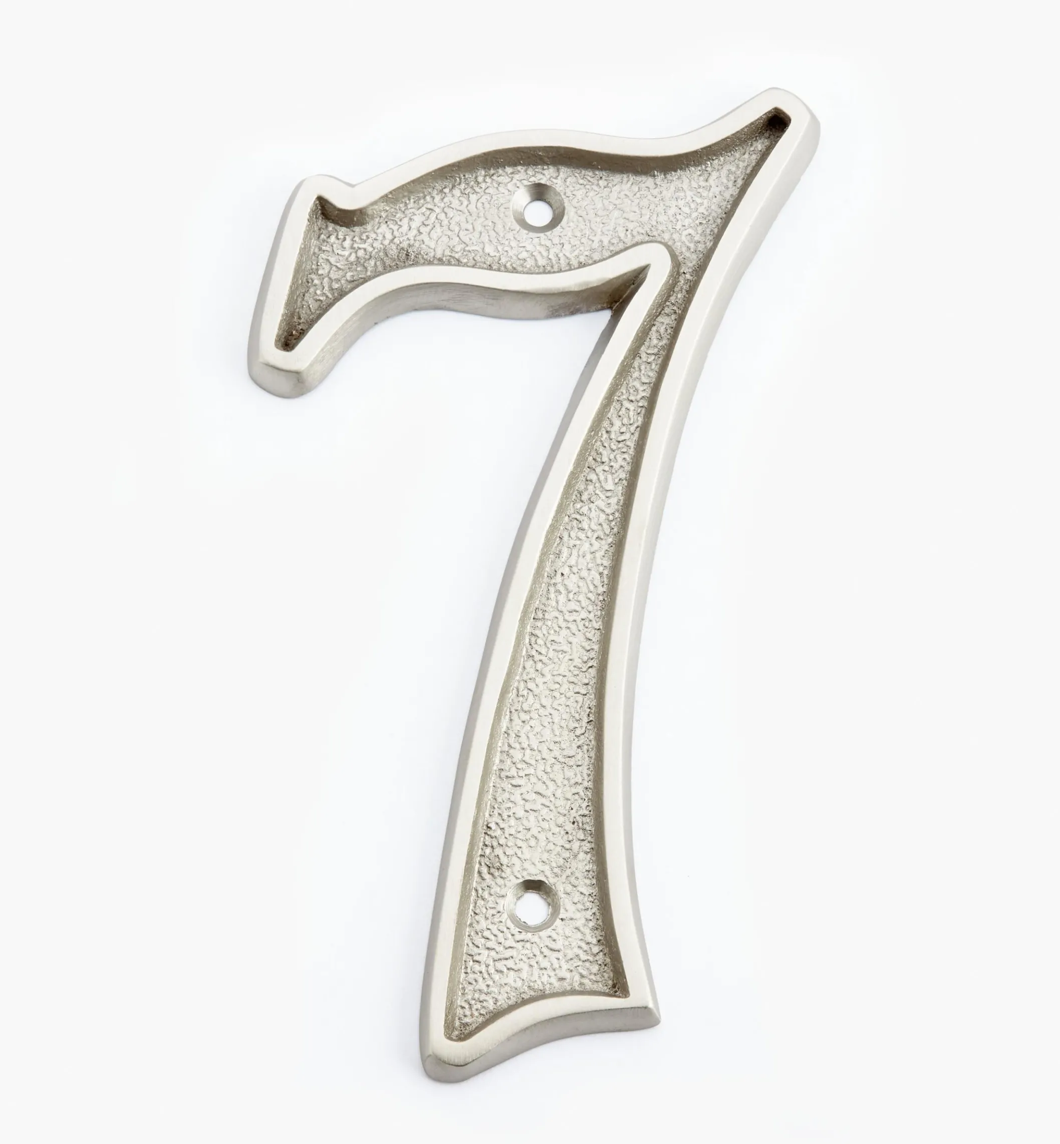 Italic Cast Brass House Numbers