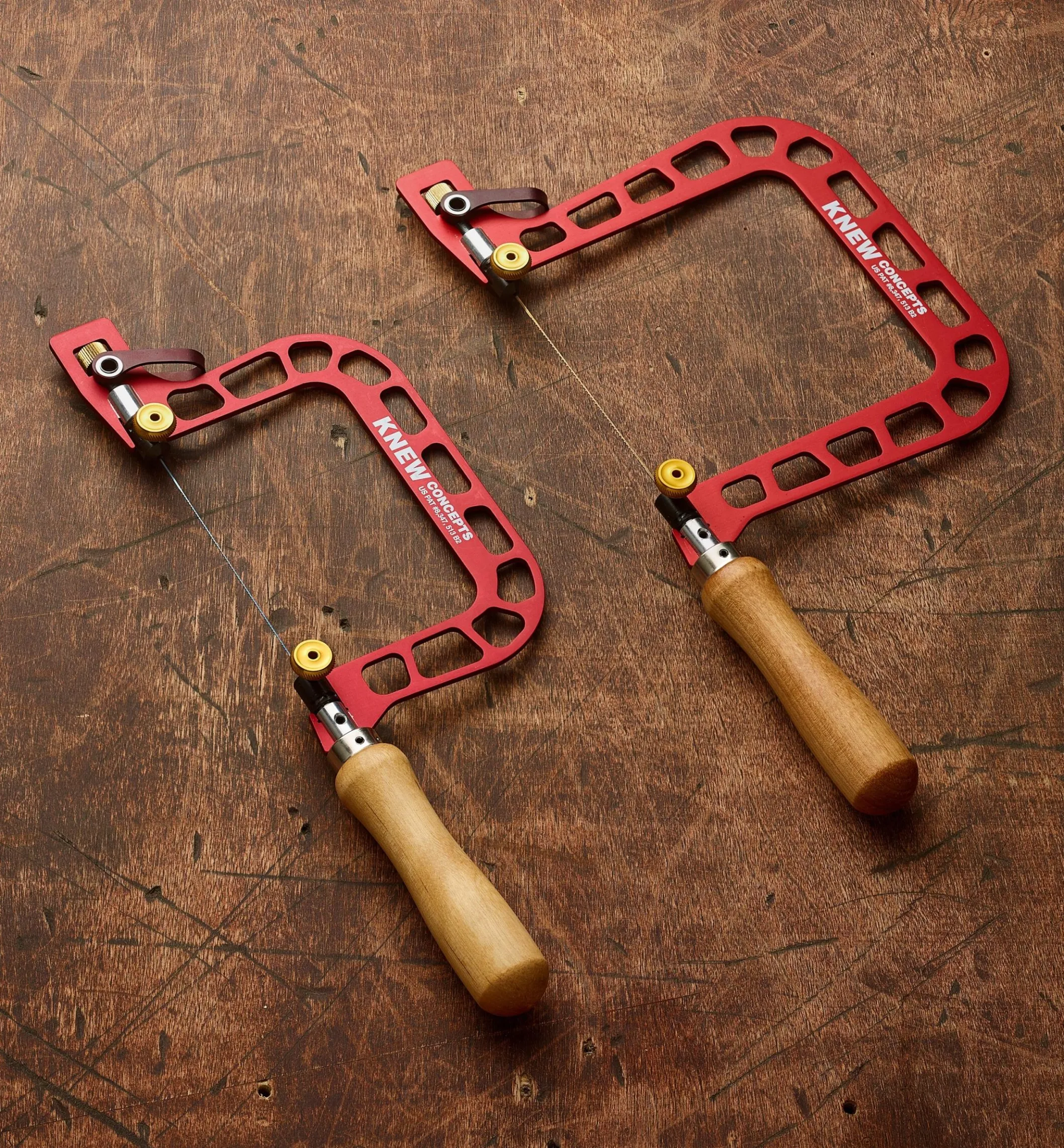 Knew Concepts Mk.III Aluminum Swivel Fret Saws