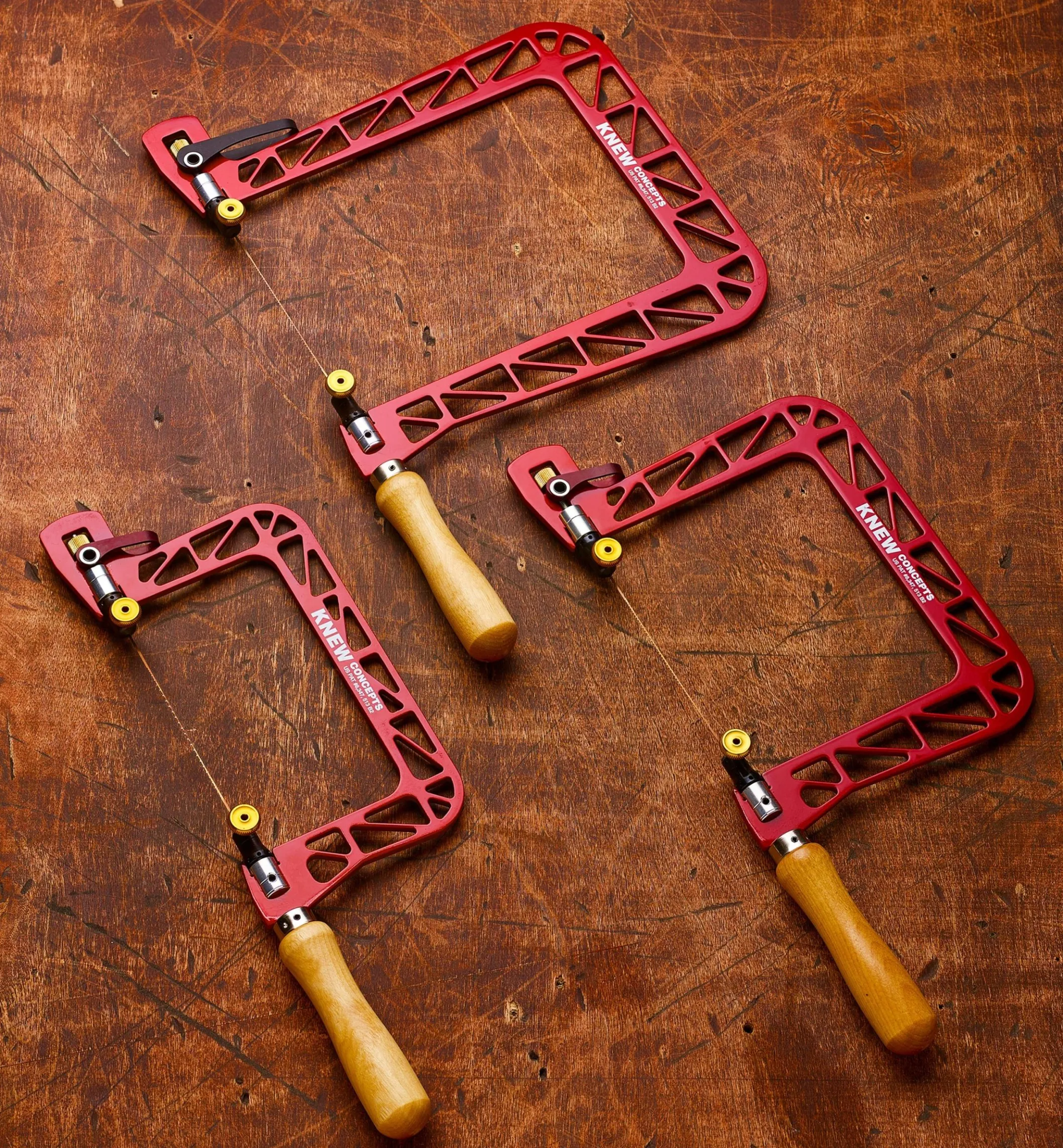 Knew Concepts Mk.IV Aluminum Swivel Fret Saws