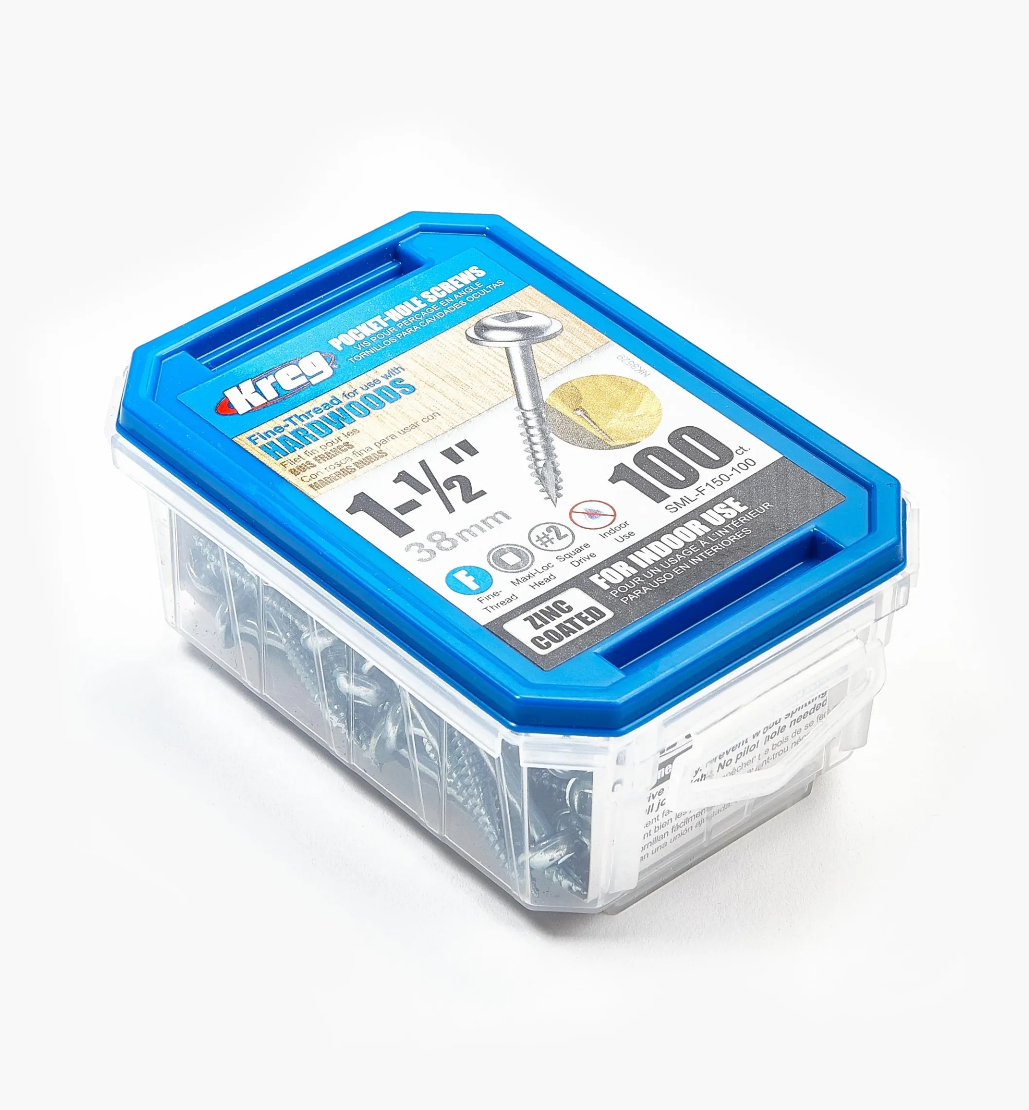 Kreg Washer-Style Head Pocket-Hole Screws