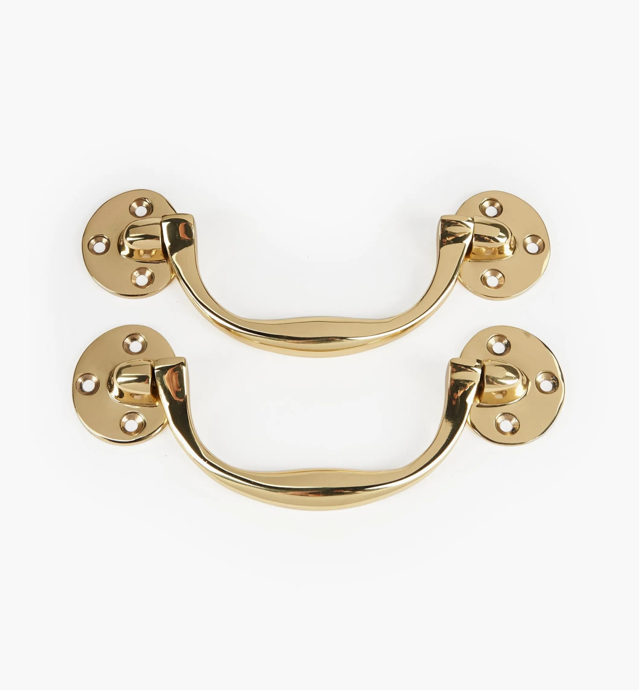 Large Cast Brass Chest Lifting Handles