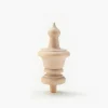 Large Hardwood Decorative Finial