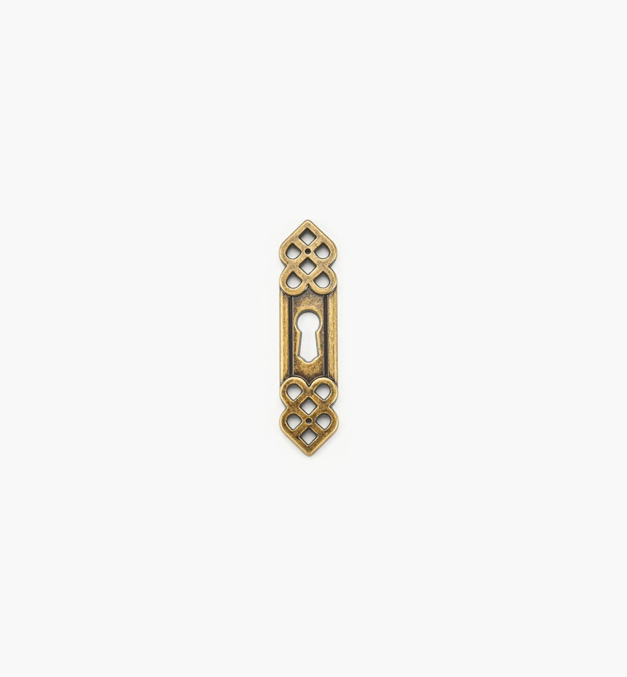 Lattice And Bead Vertical Escutcheon