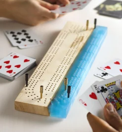 Lee Valley Make It Yourself Cribbage Board Kit