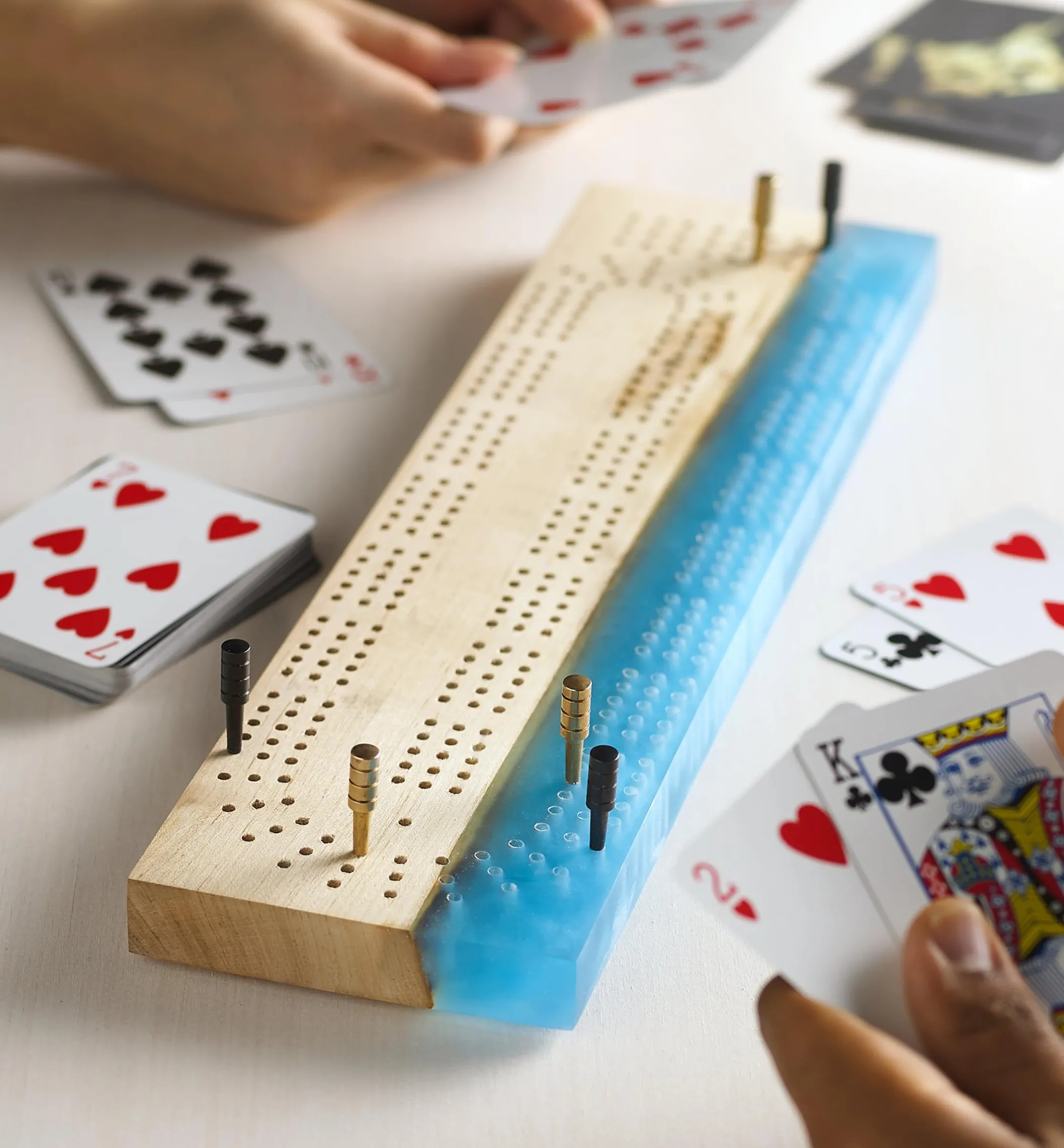 Lee Valley Make It Yourself Cribbage Board Kit