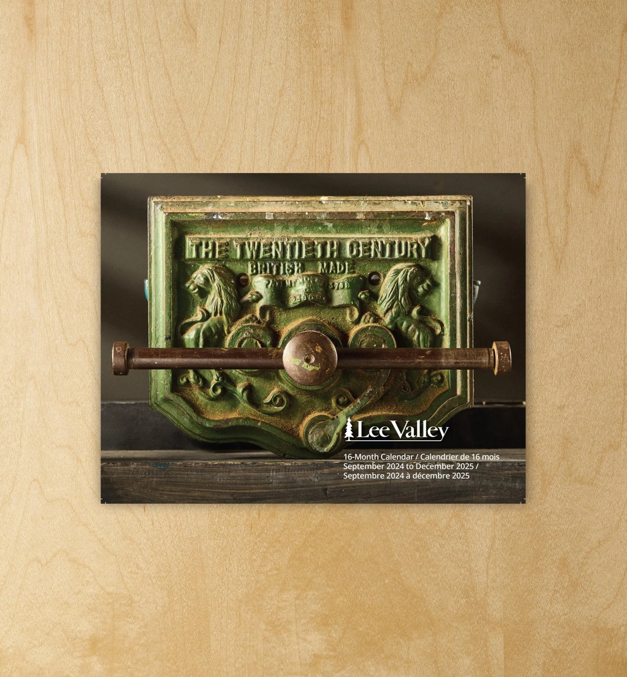 Lee Valley 16-Month Woodworking Calendar