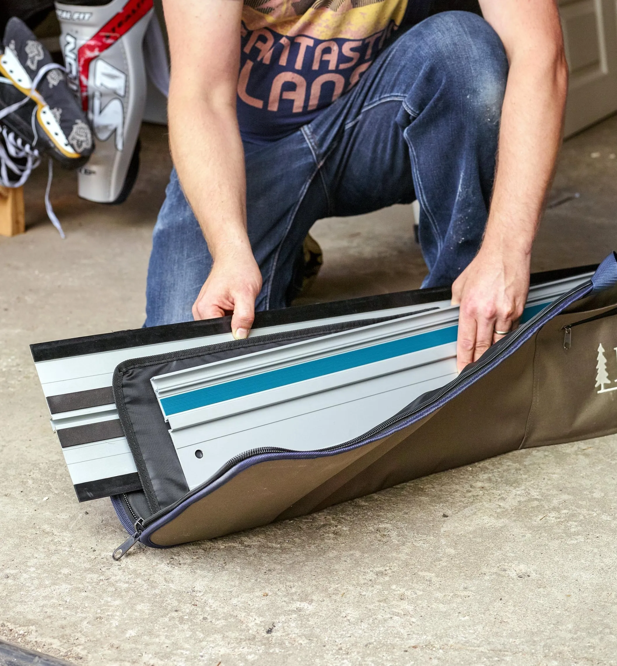 Lee Valley Track Saw Guide Rail Bag For 1500mm (60") Rails