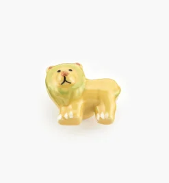 Lion Ceramic Knob