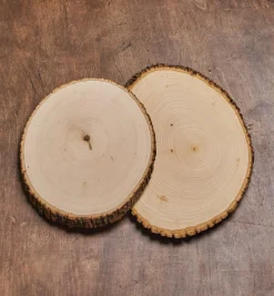 Live-Edge Oval Basswood Plaques