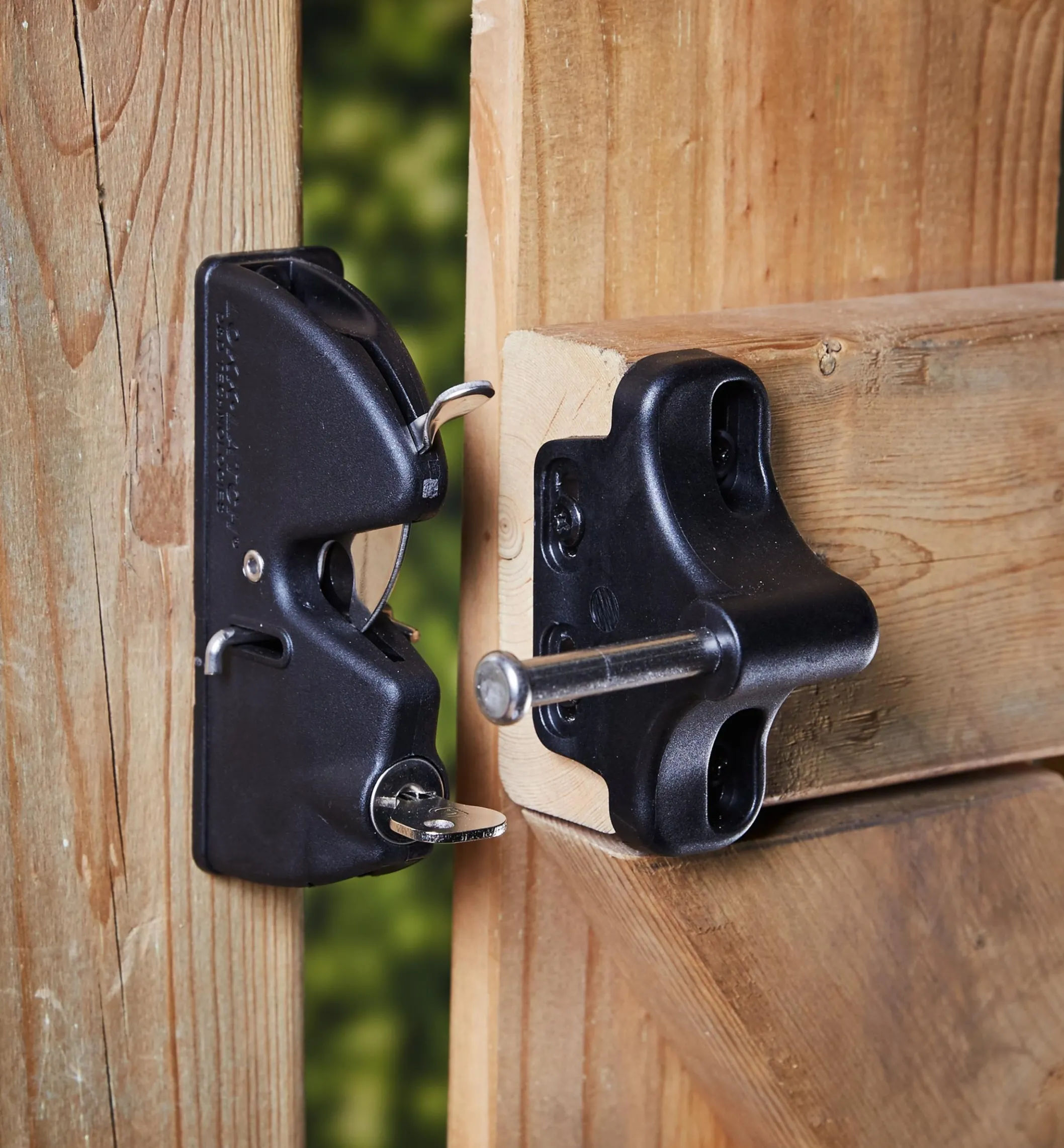 Lockable Gate Latch