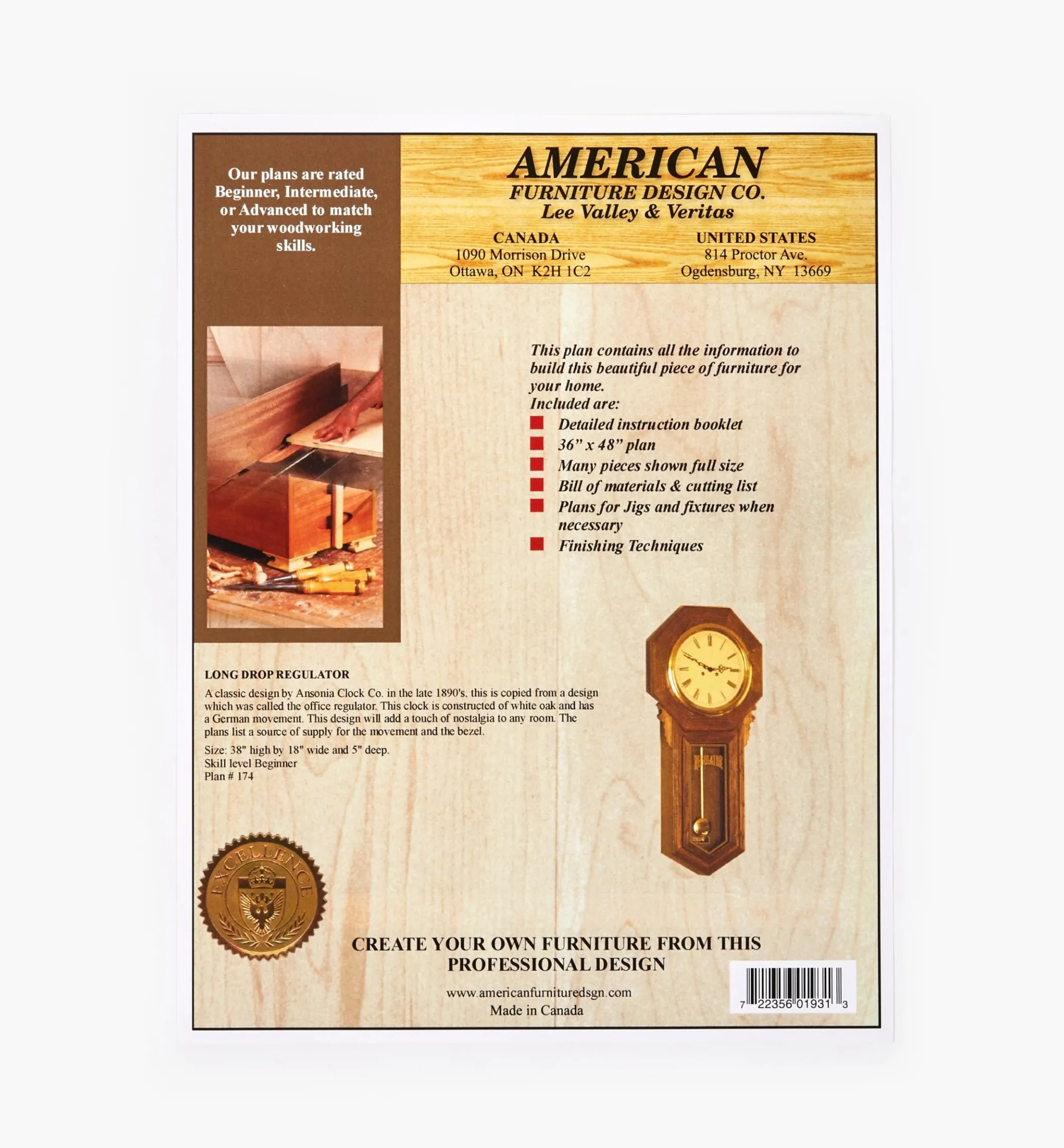 Long Drop Regulator Clock Plan