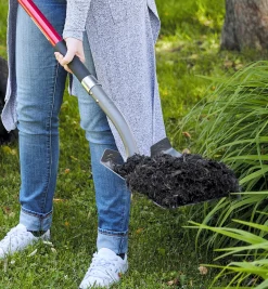 Long-Handled Square Shovel