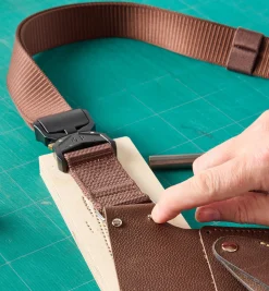 Make It Yourself Gardener's Leather Tool Belt Kit