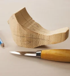 Make It Yourself Hand-Carved Basswood Birds Kit