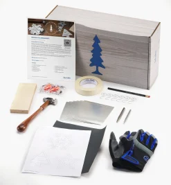 Make It Yourself Pierced-Tin Ornaments Kit