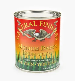 Medium Brown General Water-Based Dye Stain